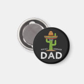 Leuke grappige vadergrap _ Funny Saying Dad Magneet (Voorkant / Achterkant)