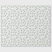 Leuke Grasshopper Bug Bonanza Schattige Groen & Ro Cadeaupapier (Vlak)