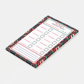 Leuke Griezelige Halloween Feest Taak Planner Take Post-it® Notes (Schuin)