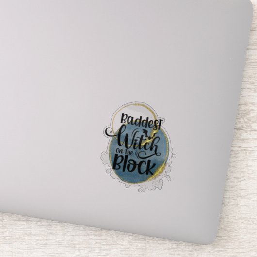 Leuke, griezelige Halloween-quote Sticker (Detail)