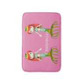 Leuke griezelige zeemeermin heks Thunder_Cove Badmat (Voorkant Verticaal)