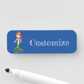 Leuke griezelige zeemeermin heks Thunder_Cove Naamplaatje (In situ)