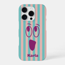 Leuke Griezels Grappig Gezicht iPhone 16 Pro Hoesje
