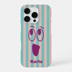 Leuke Griezels Grappig Gezicht iPhone 16 Pro Hoesje
