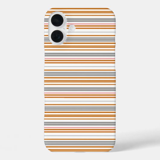 Leuke grijs bruine strepen Case-Mate iPhone case (Achterkant)