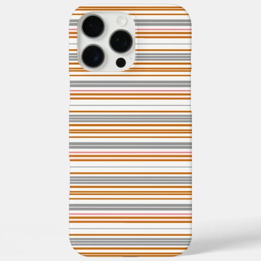 Leuke grijs bruine strepen Case-Mate iPhone case (Achterkant)