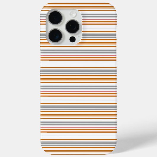 Leuke grijs bruine strepen Case-Mate iPhone case (Achterkant)