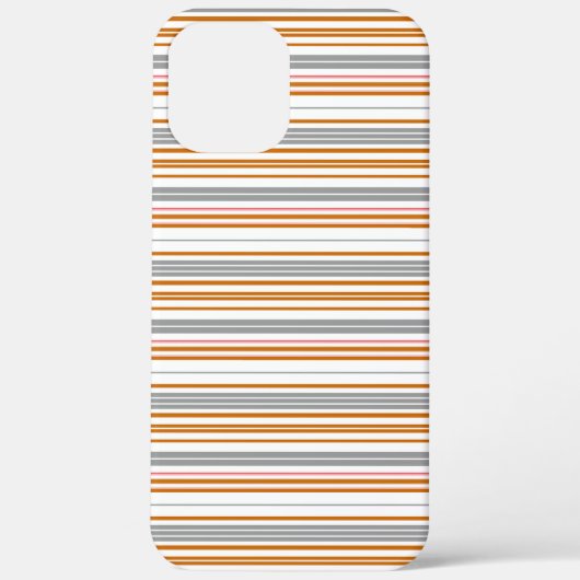 Leuke grijs bruine strepen Case-Mate iPhone case (Achterkant)