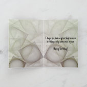 Leuke Grijze Brindle Rundvee Hond Foto Kaart (Binnen)