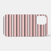 Leuke grijze roze strepen Case-Mate iPhone case (Achterkant (horizontaal))