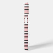 Leuke grijze roze strepen Case-Mate iPhone case (Achterkant / Rechts)