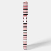 Leuke grijze roze strepen Case-Mate iPhone case (Achterkant / Rechts)