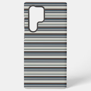 Leuke grijze witte strepen samsung galaxy hoesje