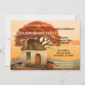 Leuke grillige artistieke Housewarming Kaart (Voorkant)