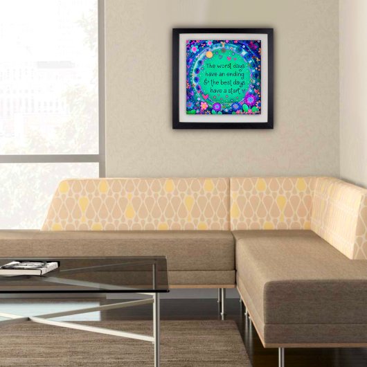 Leuke grillige beste dagen inspirativiteit Poster