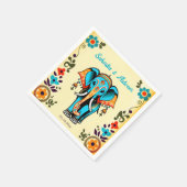 Leuke grillige Indiase bruiloft  olifant Servet (Hoek)