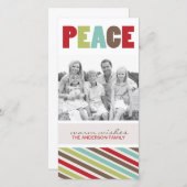 Leuke grillige kerstfotokaart feestdagenkaart (Voorkant / Achterkant)