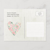 Leuke grillige Save the Date Fotokaarten Aankondigingskaart (Achterkant)