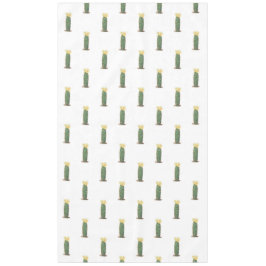 Leuke groene cactus gele bloem woestijn tafelkleed