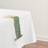 Leuke groene cactus gele bloem woestijn tafelkleed (Voorbeeld)