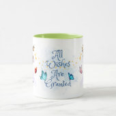 Leuke groene fee Alle wensen worden ingewilligd Mok (Midden)