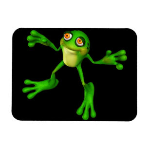 Leuke Groene Froggy Magneet