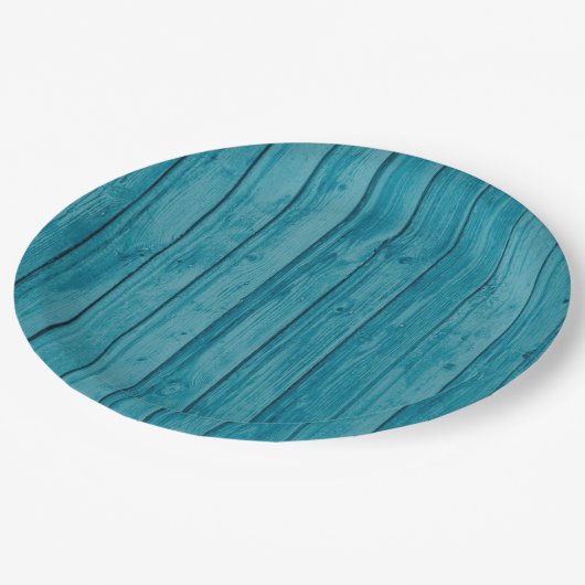 Leuke groene houtnerf  papieren bordje (Gekanteld)