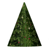 Leuke Groene Kerstboom Papier Party Pet Feesthoedjes (Achterkant)