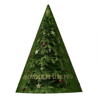 Leuke Groene Kerstboom Papier Party Pet Feesthoedjes