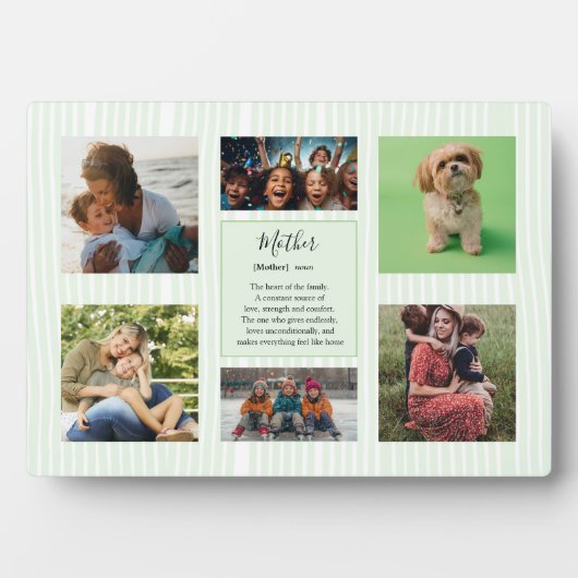 Leuke Groene Moeder Definitie 6 Foto Fotoplaat (voorkant)