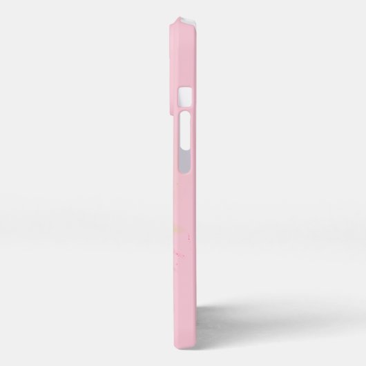 Leuke Groene & Roze Poeder Explosie Gymnast iPhone Hoesje (Linkerkant)