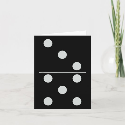 Leuke groep matching Halloween kostuum Domino Domi Kaart (Voorkant)