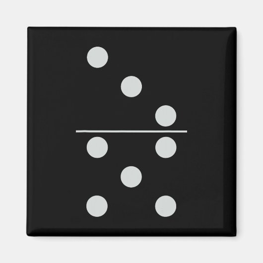 Leuke groep matching Halloween kostuum Domino Domi Magneet (Voorkant)