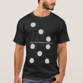 Leuke groep matching Halloween kostuum Domino Domi T-shirt (Voorkant)