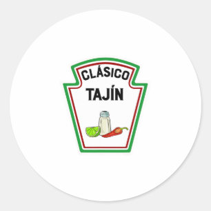 Leuke groep specerijen halloween kostuum familie c ronde sticker