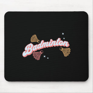 Leuke Groovy badminton en shuttles Muismat