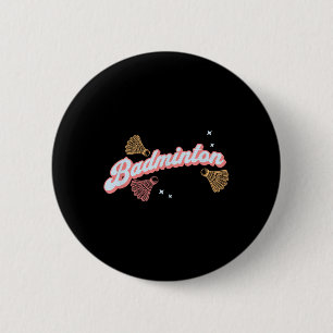 Leuke Groovy Badminton En Shuttles Ronde Button 5,7 Cm
