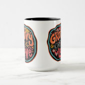 Leuke Groovy Soort Liefde Inspirativiteit Mok (Midden)