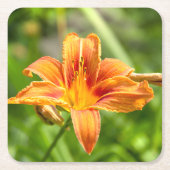 Leuke grote Lily bloem foto Kartonnen Onderzetters (Voorkant)