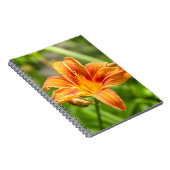 Leuke grote Lily bloem foto Notitieboek (Rechterzijde)