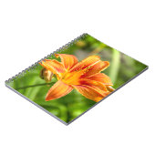 Leuke grote Lily bloem foto Notitieboek (Linkerzijde)