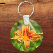 Leuke grote Lily bloem foto Sleutelhanger (Voorkant)