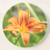 Leuke grote Lily bloem foto Zandsteen Onderzetter (Voorkant)