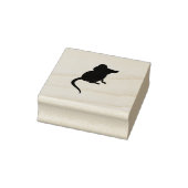 Leuke grote oormuis rubberstempel (Stempel)