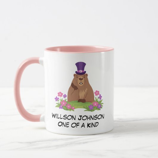 Leuke Groundhog Day Grondhoer | Grappige Februari Mok (Links)