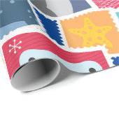 Leuke haai soort kerst inpakpapier (Rol Hoek)