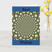 Leuke haaien ontwerp Wenskaart Verticale Sjabloon (Gele Bloem)