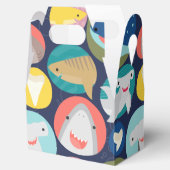 Leuke haaiensoort Favor Box Bedankdoosjes (Geopend)