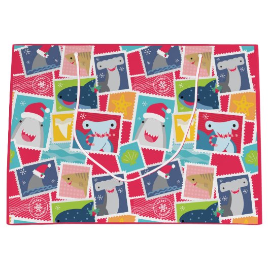 Leuke haaiensoort Kerst Groot Cadeauzakje (Voorkant)