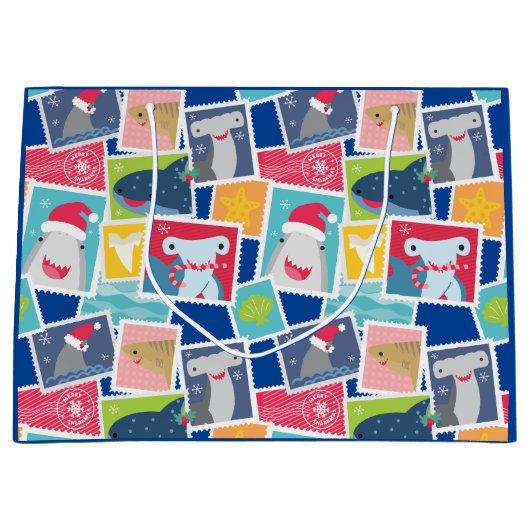 Leuke haaiensoort Kerst Groot Cadeauzakje (Voorkant)
